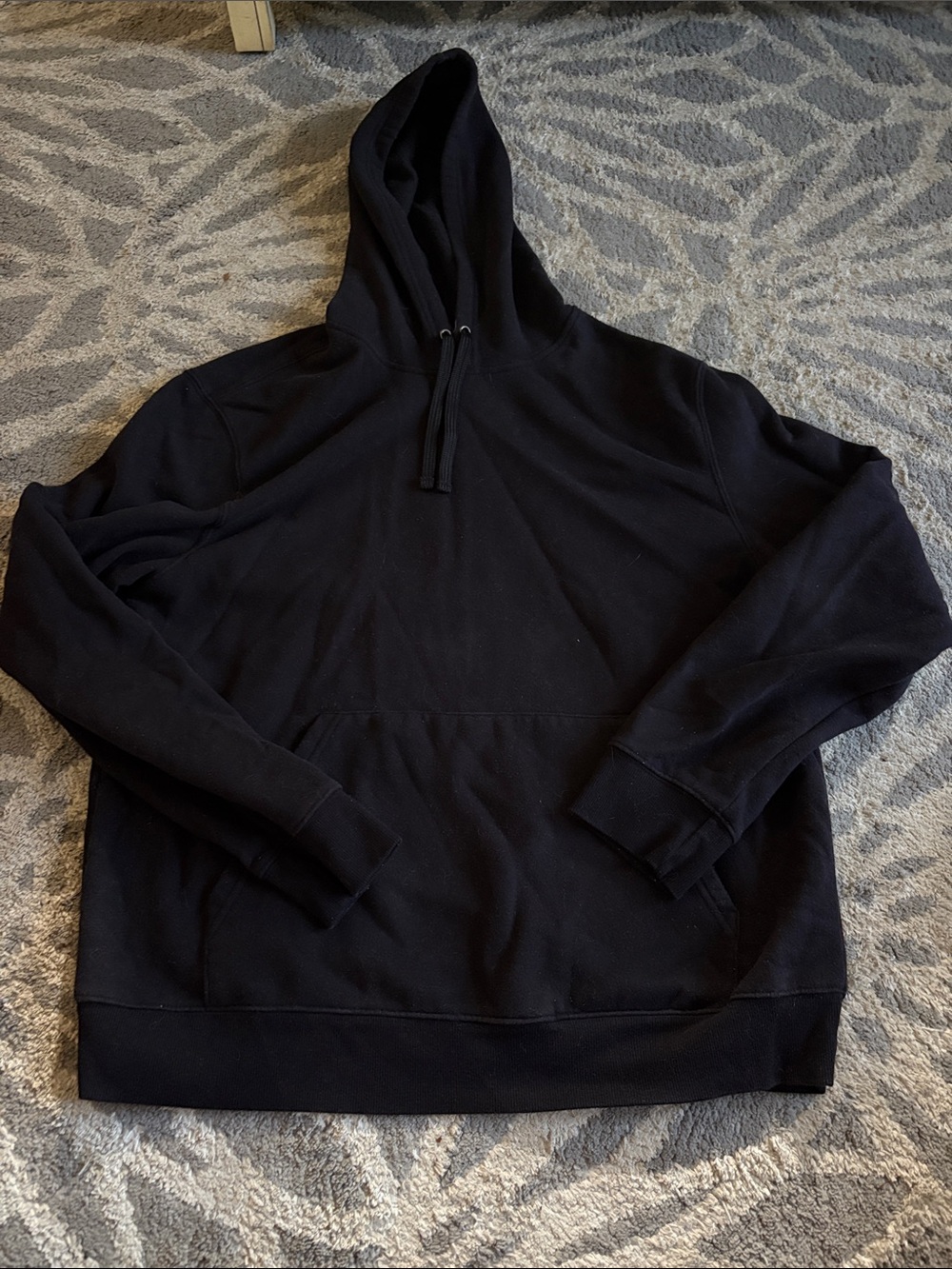 tek gear Men's Black Pullover Hoodie Sweater